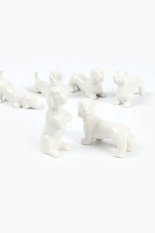 Assorted Dog Statue, 4x8cm