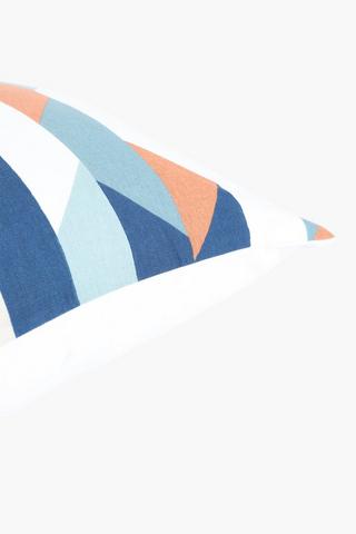 Printed Coega Geometric Scatter Cushion, 45x45cm