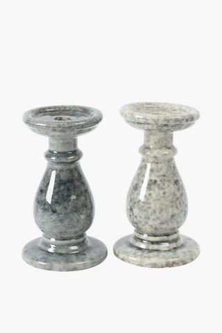 Assorted Ceramic Candle Holder, 10x19cm