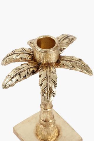 Palm Dinner Candle Holder, 26cm