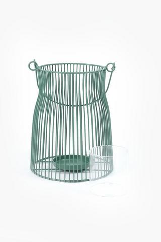 Hanging Wire Lantern, 20cm