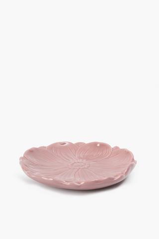 Flower Candle Plate, 12x2cm