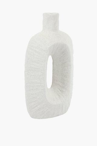 Scratch Donut Vase, 20x34cm