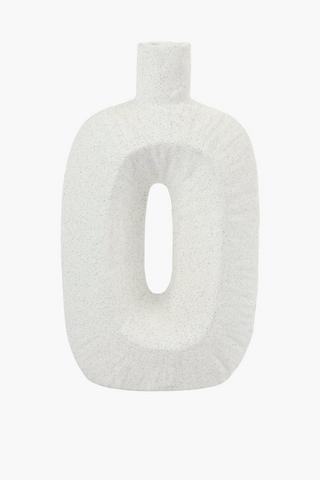 Scratch Donut Vase, 20x34cm