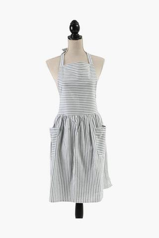 Stripe Cotton Apron