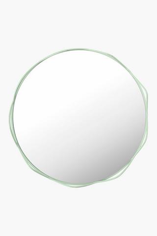 Scallop Mirror Decor Tray, 30cm