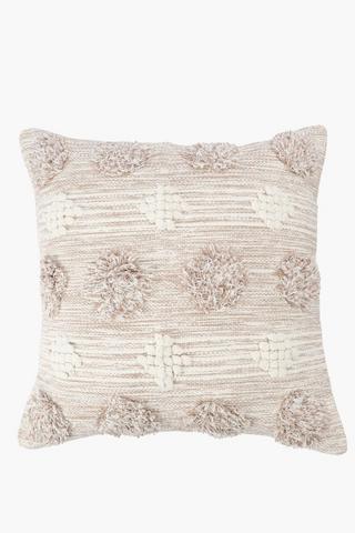 Textured Polka Scatter Cover Only, 60x60cm