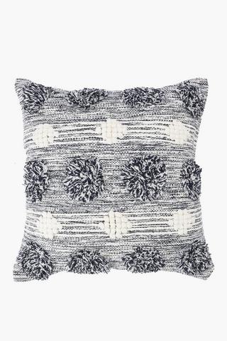 Textured Polka Scatter Cover Only, 60x60cm