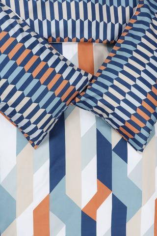 Soft Touch Coega Geometric Reversible Duvet Cover Set