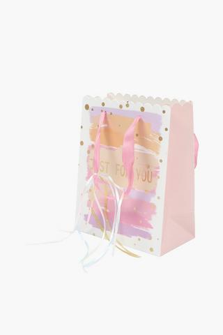 Scalloped Gift Bag Small