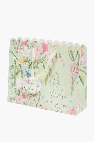 Victoria Scalloped Gift Bag Large