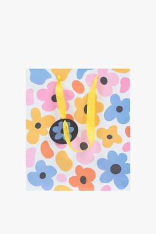 Floral Gift Bag Medium