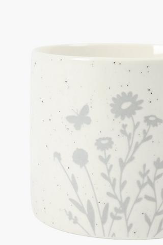 Floral Butterfly Mug. 300ml