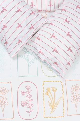 Soft Touch Akasia Floral Reversible Duvet Cover Set