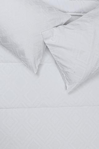 Soft Touch Waffle Diamond Comforter Set