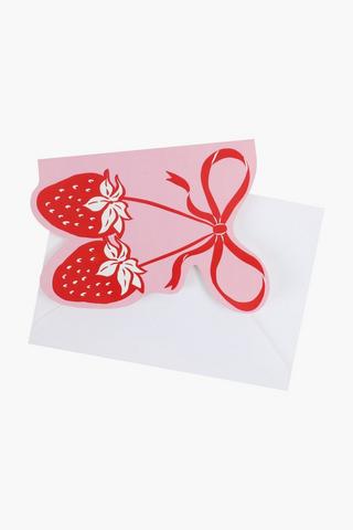 Valentines Gift Card Cherry