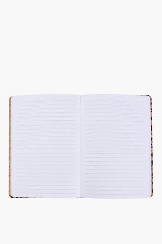 Leopard Print Cork Notebook