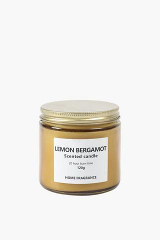 Lemon Bergamot Candle Jar, 120g