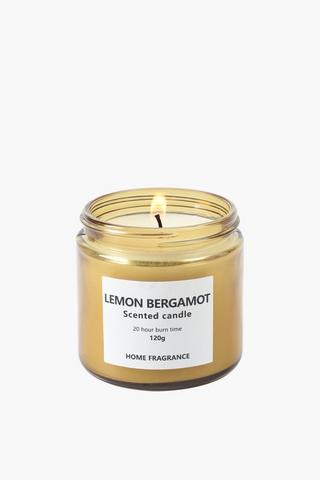 Lemon Bergamot Candle Jar, 120g