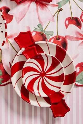 Candy Ceramic Platter, 30cm