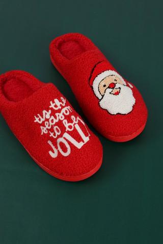 Christmas Script Slippers, 5-6