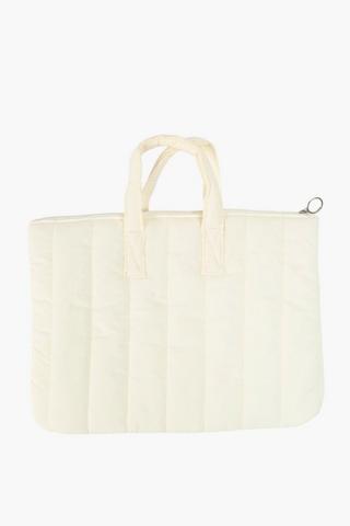 Quilted Laptop Bag