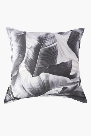 Printed Pikerberg Leaf Feather Filled Scatter Cushion, 60x60cm