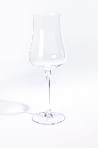 Emerald Red Wine Glass