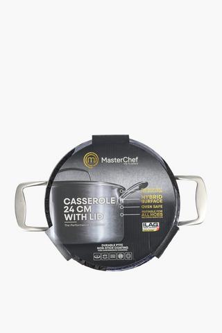 Masterchef Stainless  Steel Casserole, 24cm