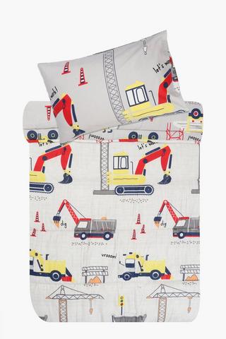 Soft Touch Evaton Construction Comforter Set