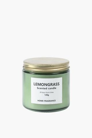 Lemongrass Lime Candle Jar, 120g