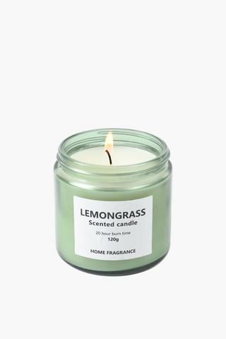 Lemongrass Lime Candle Jar, 120g