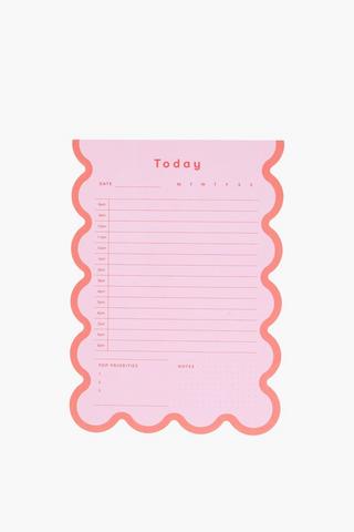 Scalloped Notepad