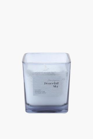 Peaceful Sky Square Candle, 130g