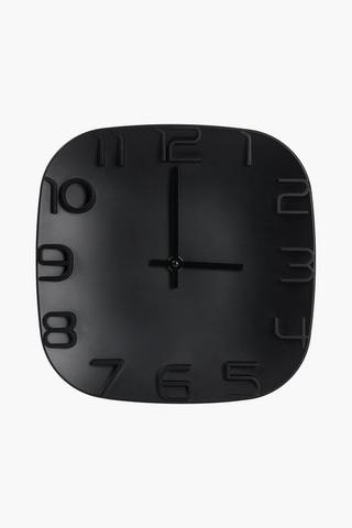 Urban Plastic Clock, 30cm