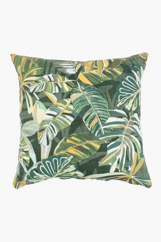 Printed Laura Leaf Scatter Cover Only 50X50Cm