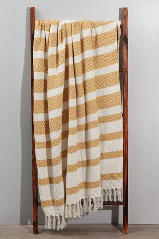 Geometric Tassel Throw, 140x180cm