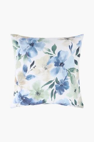 Printed Sue Peony Scatter Cover Only, 50x50cm