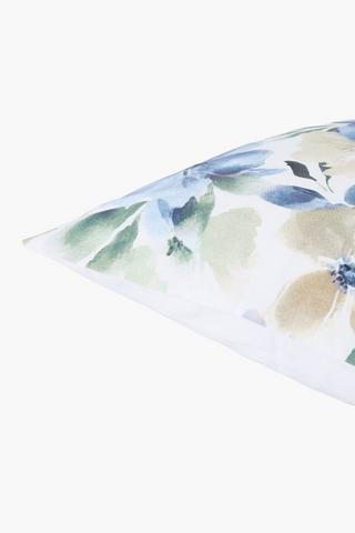 Printed Sue Peony Scatter Cover Only, 50x50cm