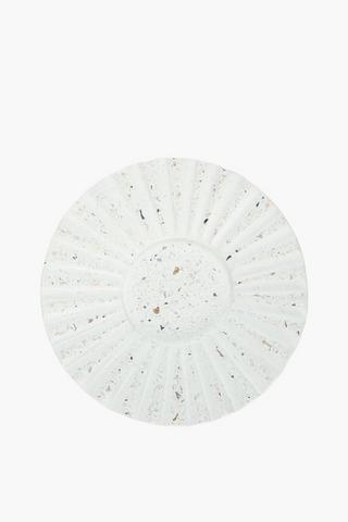 Fluted Neo Candle Plate, 21.5x6.5cm