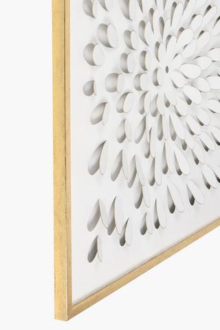 Dimensional Bloom Wall Art, 80x80cm