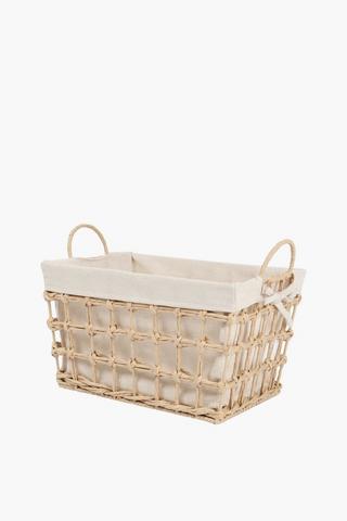 Limearch Knotted Utility Basket, Medium