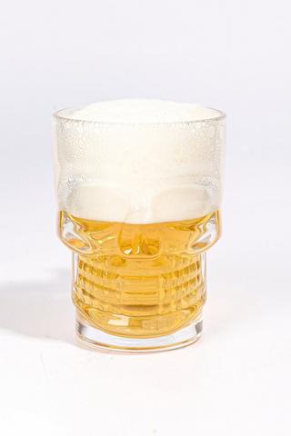 Skull Beer Glass