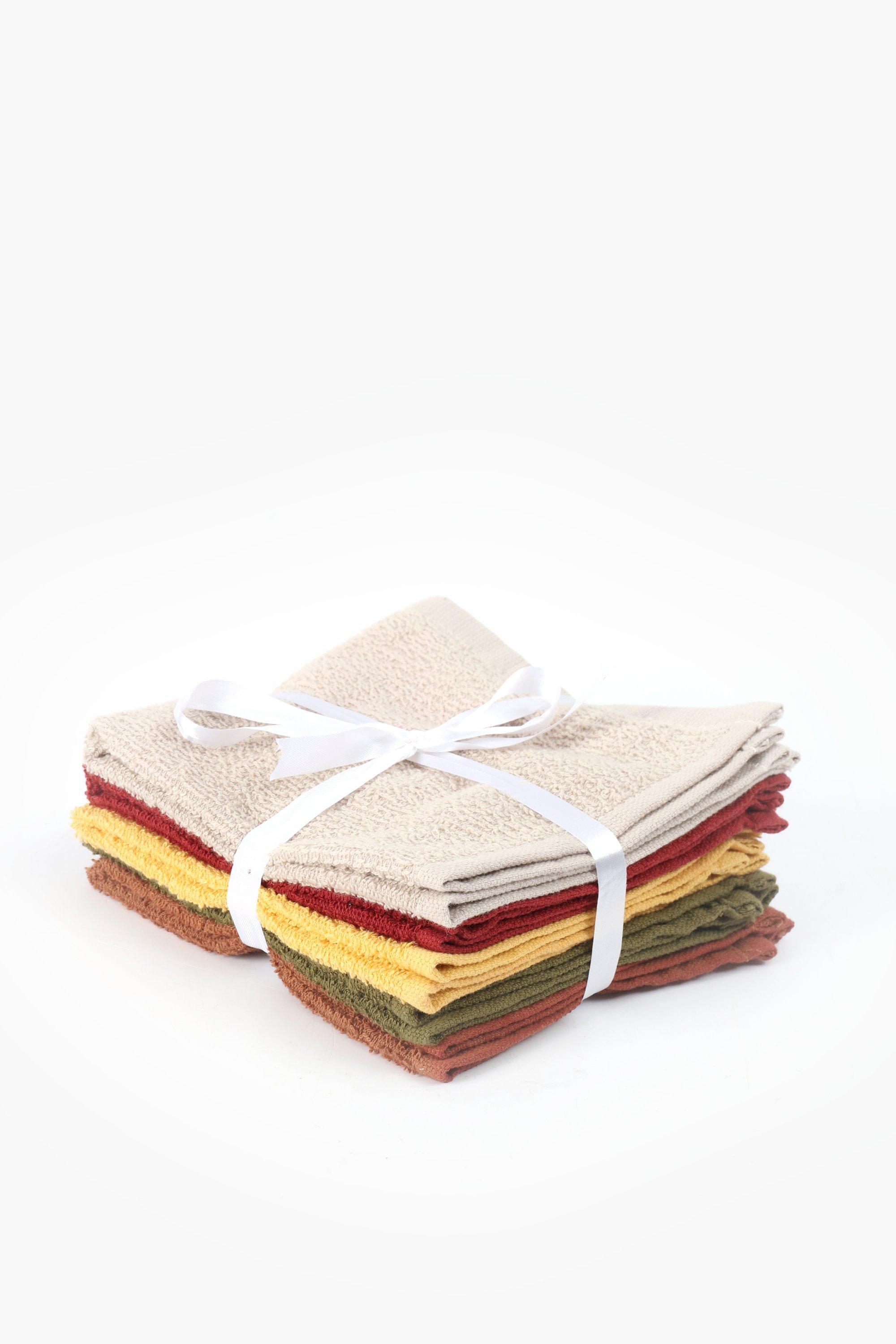 5 Pack Multi Face Cloth Set