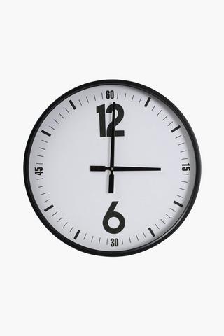 Urban Bubble Glass Clock, 50cm