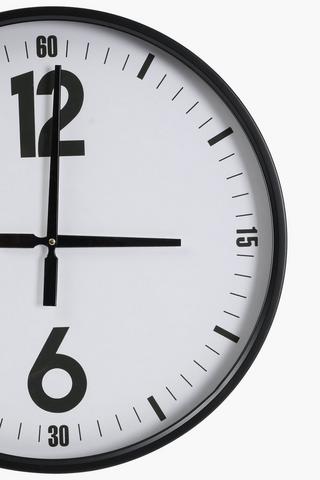 Urban Bubble Glass Clock, 50cm
