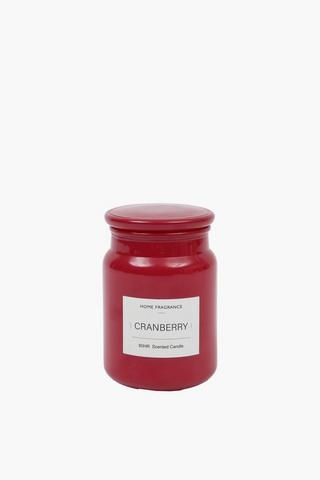 Cranberry Waxfill Candle
