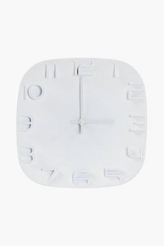 Urban Plastic Clock, 30cm