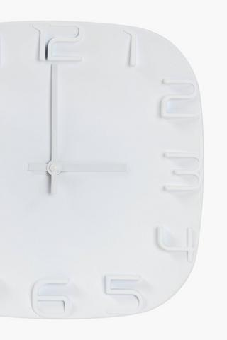 Urban Plastic Clock, 30cm