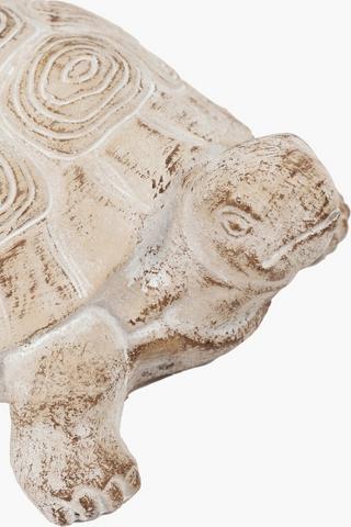 Resin Tortoise Statue, 23x9.5cm